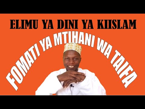 MUUNDO FORMAT YA MTIHANI WA TAIFA NECTA UST MFAUME H NZOGERA MUUNDO FORMAT YA MTIHANI WA TAIFA NECTA UST MFAUME H NZOGERA