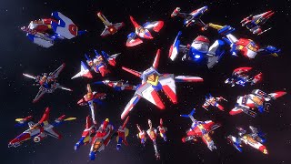 Modular Space Fighter PBR