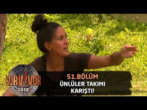 Ünlüler takımı karıştı! Eleştirilen Sahra sert tepki gösterdi... | 51. Bölüm | Survivor 2018