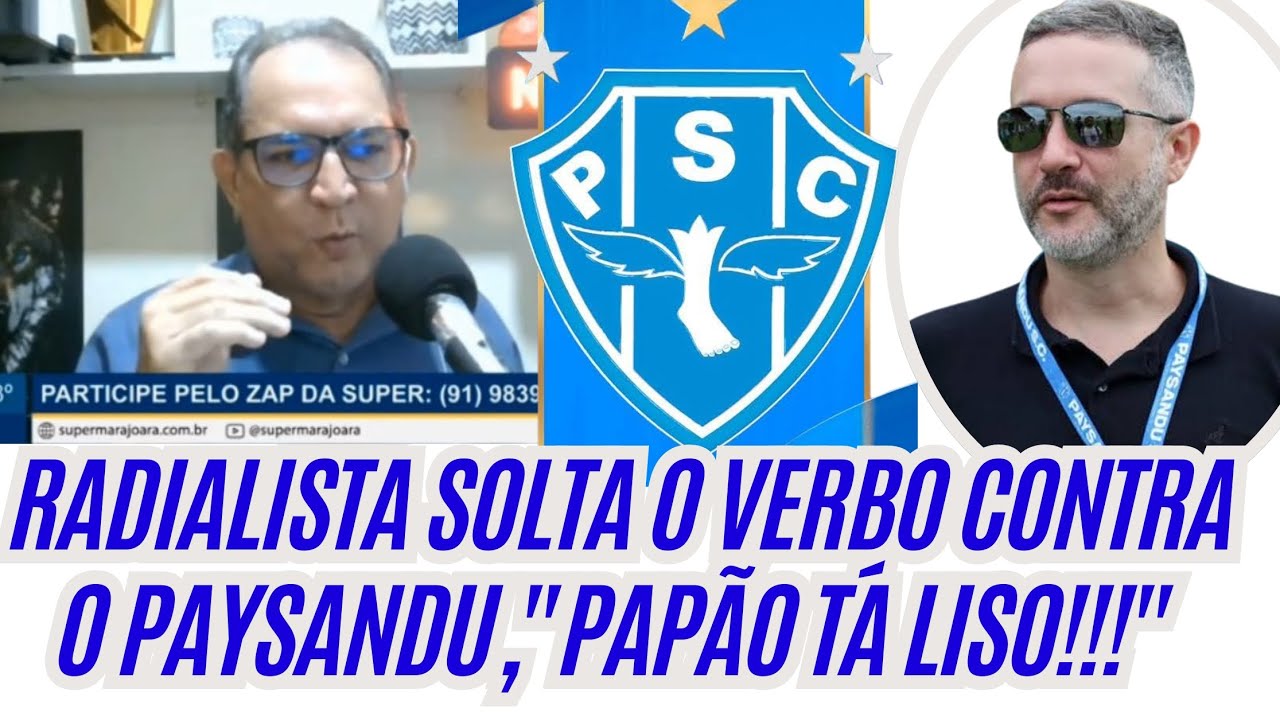 💣😱Radialista solta o verbo contra diretoria Bicolor,