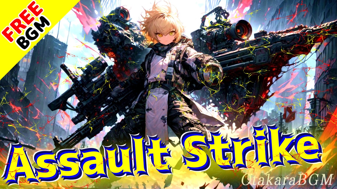 Assault Strike｜現実を奪い返すカッコイイ超高速ラップ【歌あり / 英語ラップ / 洋楽風 / 反骨 / 中毒性 / フリーBGM / FPS / 男性ボーカル】