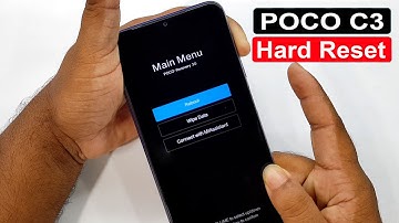 POCO C3 Hard Reset & Pattern Unlock / POCO C3 (M2006C3MI) Factory Reset Without PC |