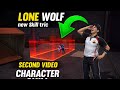 LONE WOLF Player:GAMEPLAY 😱 NEW SKILL COMBO THIRD  VIDEO 🤯 FREE FIRE Max 