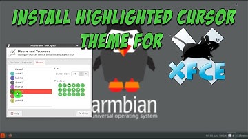 Install Highlighted Cursor Theme for XFCE