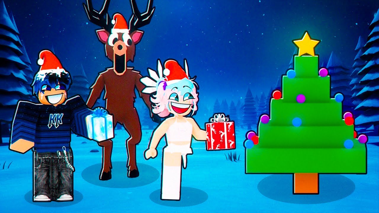 Trying the CHRISTMAS UPDATE in 99 Nights in the Forest