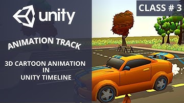 How to animate 3D objects in unity using timeline | Animation Track Part 1 - Class #3