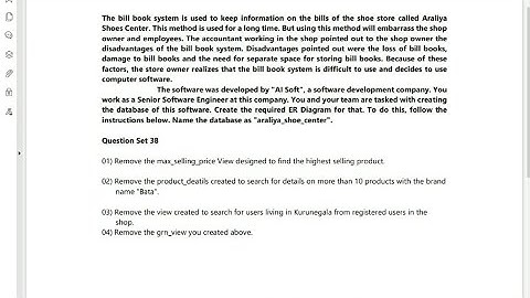 Database Task38|remove a pre-created SQL View|1st year |java institute |D Fernando |@dtecknow