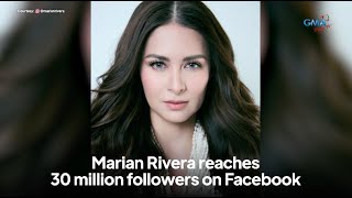 Global Pinoys of the Week: Marian Rivera reaches 30 million followers on Facebook