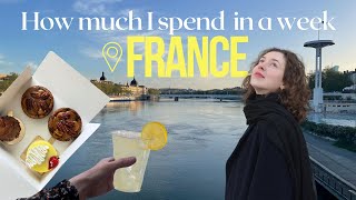 What I Spend in a Week as a 25 Year Old Living in France 💸🇫🇷 | Bills, Rent  Groceries & Healthcare