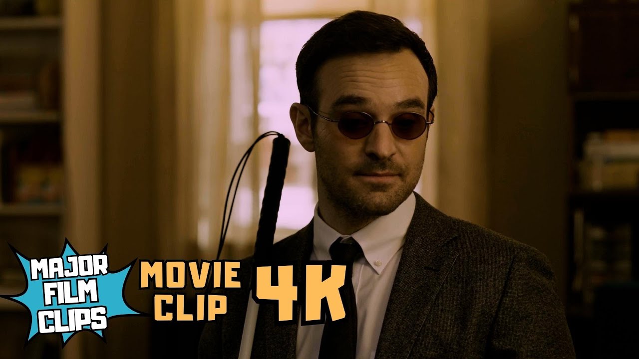 Matt Murdock Cameo - Spider-Man No Way Home (2021) Movie Clip 4K