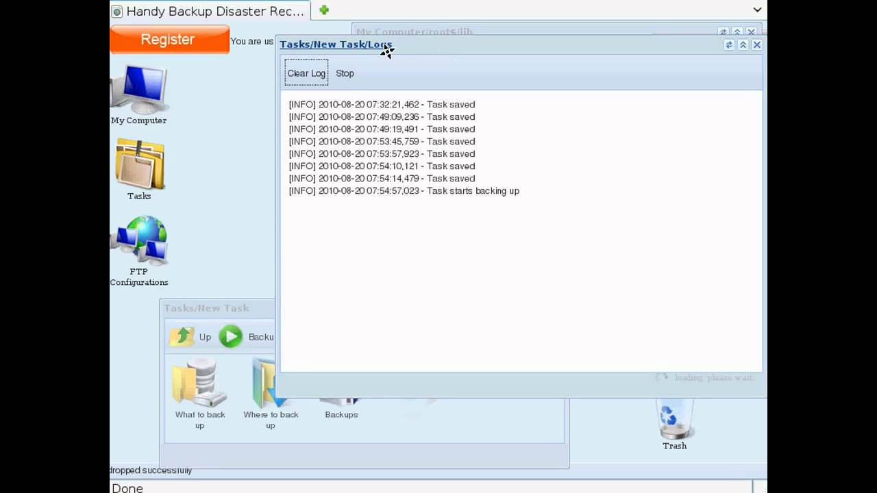 Handy Backup Disaster Recovery - How-To