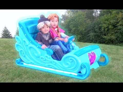 Disney Frozen Sleigh Ride-On Power Wheel