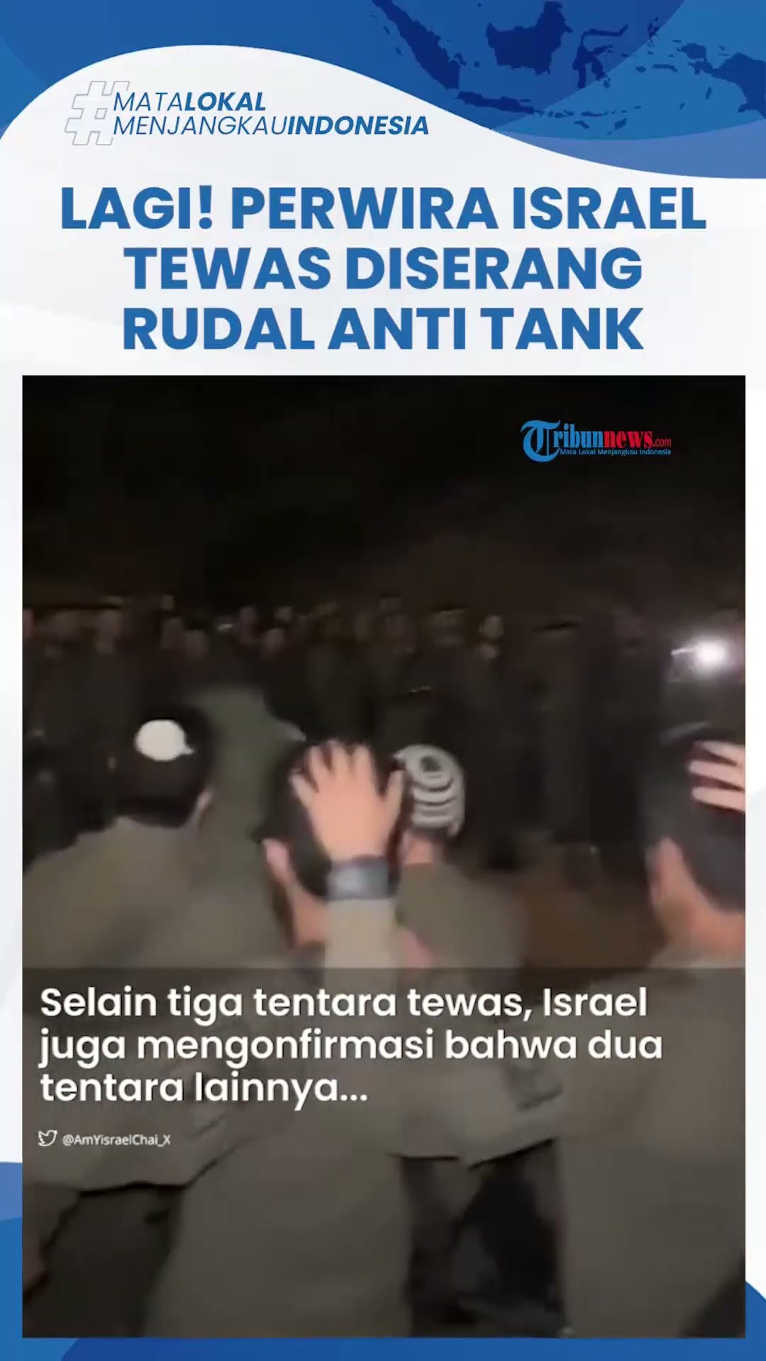 Zionis Terancam, Perwira Israel dan 2 Tentara Brigade Nahal Tewas  Disasar Rudal Anti Tank di Gaza