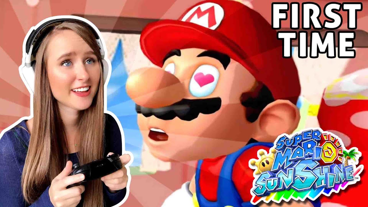 My first time playing Super Mario Sunshine. - YouTube