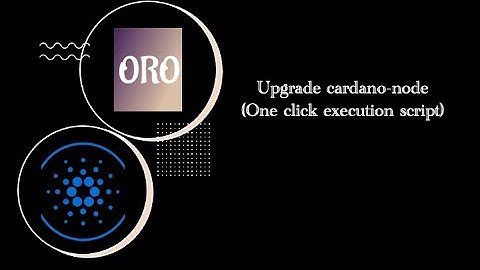 How To Upgrade Cardano Node (v1.26.1)