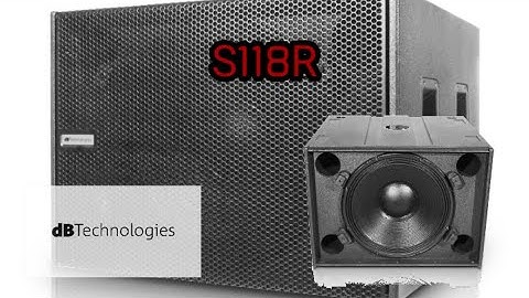 dB Technologies S118R