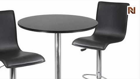 Winsome Spectrum, 3pc Pub Table Set, 28" Round Table 93345