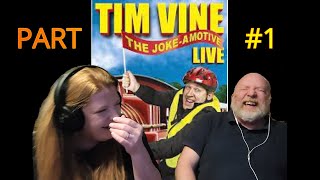 Tim Vine The Jokeamotive (Part 1) (Reaction)