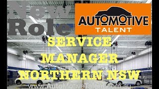 👨🏻‍💼🔧DEALERSHIP SERVICE MANAGER - NORTHERN NSW🔧👨🏻‍💼