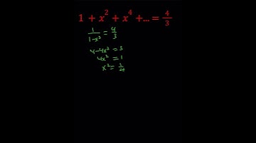 An Infinite Geometric Series with Squares
