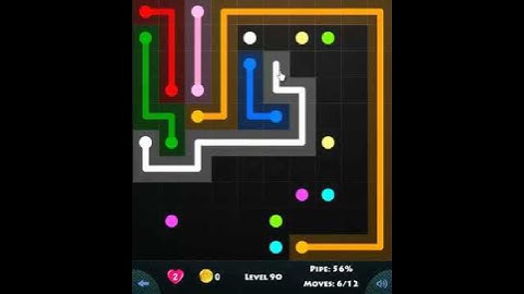 flow game facebook - 10 x 10 mania level 90 Connect the dots