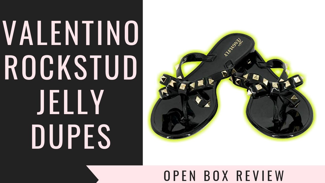 valentino flip flop dupes