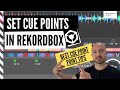 How to set cue points in rekordbox  pioneer dj controller