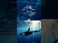 Baby Orca vs Marine animals
