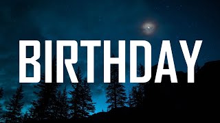 Saweetie, YG & Tyga - BIRTHDAY (Lyrics) Resimi