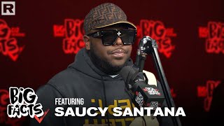 Saucy Santana On Yung Miami, His Hit "Walk 'Em Like A Dog," Obstacles He Faces & More | Big Facts