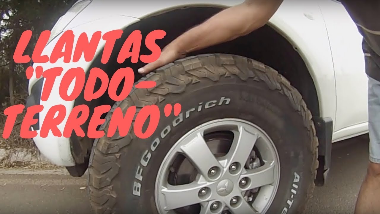 Llantas todo terreno : ventajas y desventajas Velocidad Total | Autos - YouTube