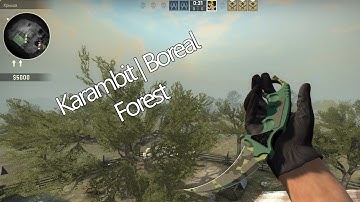 ★ Karambit | Boreal Forest (Северный лес)