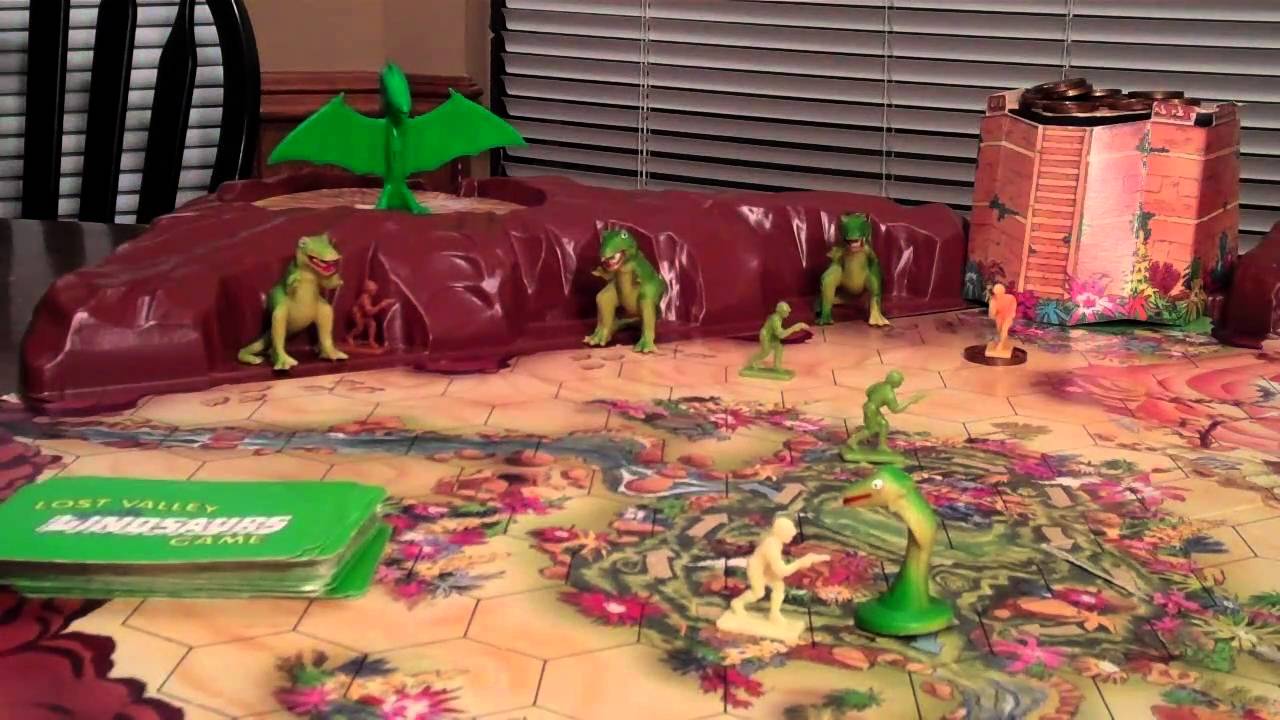 Lost Valley of the Dinosaurs, Board Game