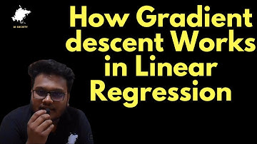 How Gradient Descent works in Linear Regression  Mathematically | AI SOCIETY | Sameer Nigam | Ep#8