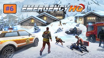 Avalanche | Emergency HQ #6 |Firefighter Rescue Strategy Game | Android Gameplay |Simulator