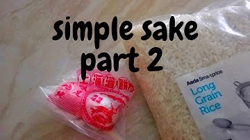 simple sake part 2