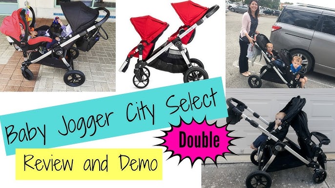 Traditionel ligegyldighed Generator Baby Jogger Select 2 Double Configurations - YouTube