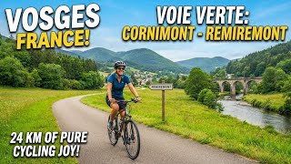 Riding/Exploring the Cornimont - Remiremont Greenway | Vosges France 🇫🇷
