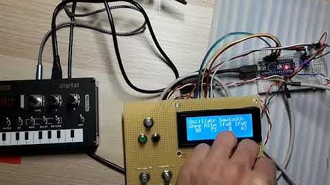 Korg NTS-1: Arduino Midi Interface with savings the settings