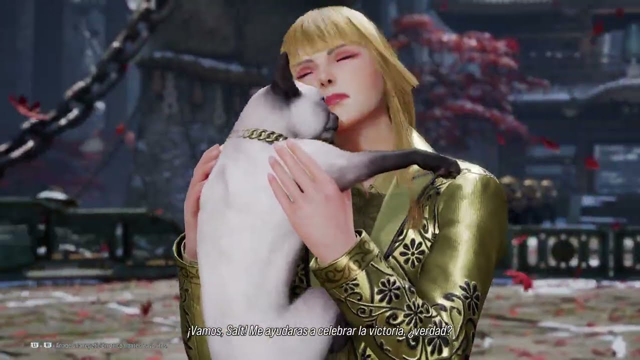 В Tekken 8 Ghost Battle с Лили против игрока мирового класса.