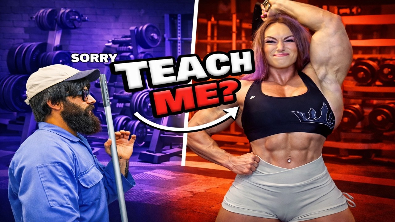 Epic Anatoly Embarrasses Strongman Without Trying 💪🧹 | Anatoly Gym Prank