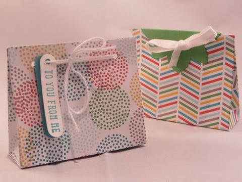 JaneVille: Sketch & Stitch Gift Bag Tutorial!