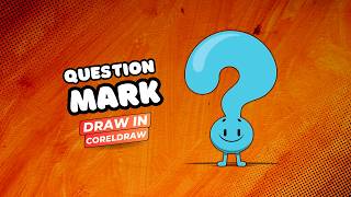 How to Draw Question Mark | Trivia-Quest | Easy drawing | Coreldraw