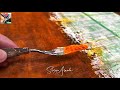 Wow! Incredible Acrylic Painting Techniques with Textures, Corrosion, and the Importance of Layers