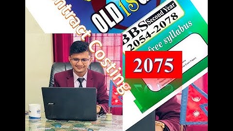 2075 Contract Costing TU Solution