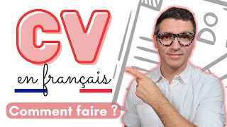 Réussir son CV en français : Les secrets pour se démarquer sur le marché du travail