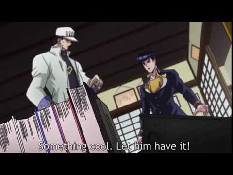 josuke says something cool