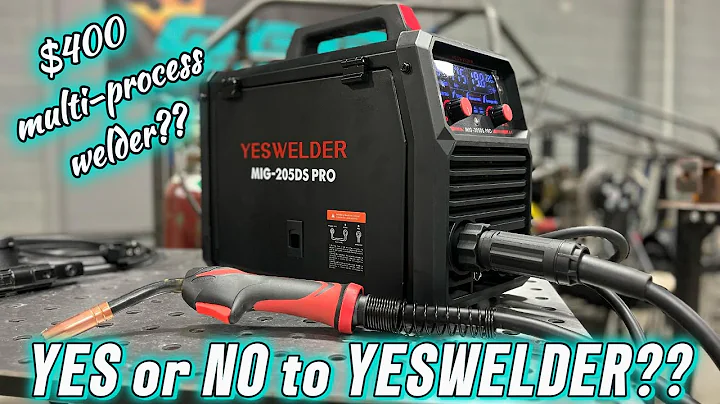 Initial review of the budget friendly YesWelder MIG-205DS PRO