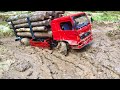 AWESOME RC TOYS / MOBIL TRUK / RC TRUCK HINO 500 STOCK HEAVY MUD