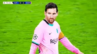 Lionel Messi Vs Juventus Away Hd 28102020